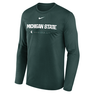 Michigan State Courtside Basketball Shootaround Legend