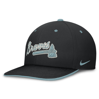 Atlanta Braves Pro Tech Script Men's Nike Dri-FIT MLB Adjustable Hat