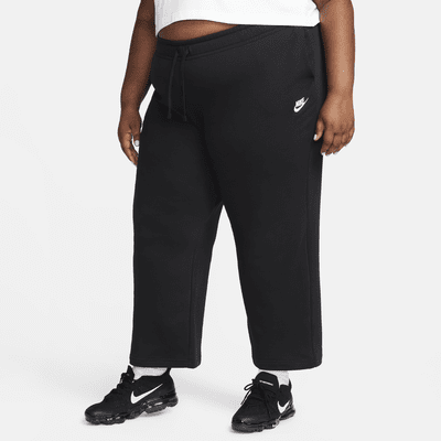 Nike Women's Sportswear Club Fleece Mid-Rise Wide-Leg Sweatpants