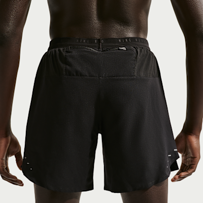 Shorts de correr Dri-FIT de 18 cm 2 en 1 para hombre Nike Stride