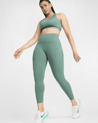 Женские тайтсы Nike Universa Medium-Support High-Waisted 7/8 Leggings with Pockets