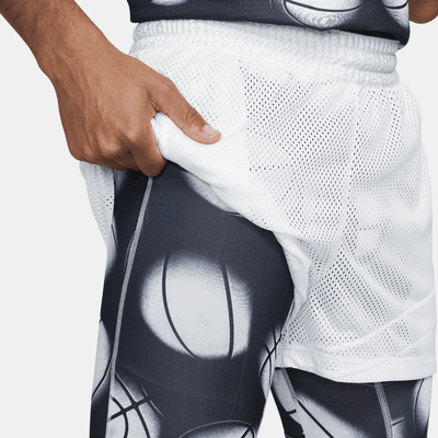 Shorts de básquetbol Dri-FIT de 10 cm 2 en 1 para hombre Ja