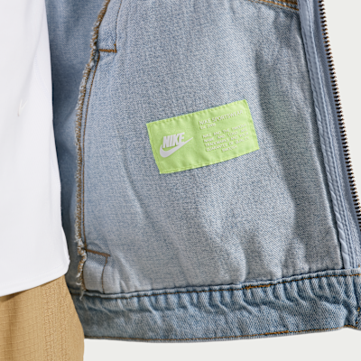 Ντένιμ τζάκετ Nike Sportswear Collection Windrunner για μεγάλα παιδιά