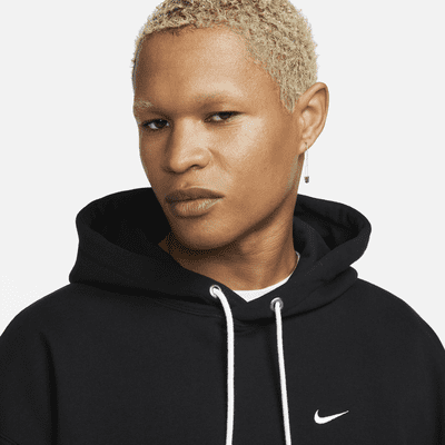 Sudadera con gorro sin cierre de French Terry para hombre Nike Solo Swoosh