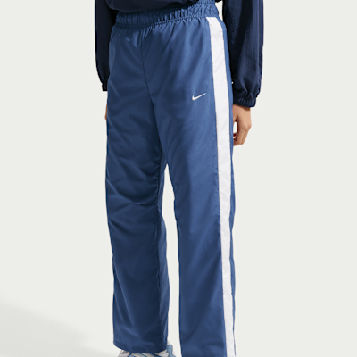 나이키 스포츠웨어 클래식 여성 미드라이즈 오픈 헴 팬츠