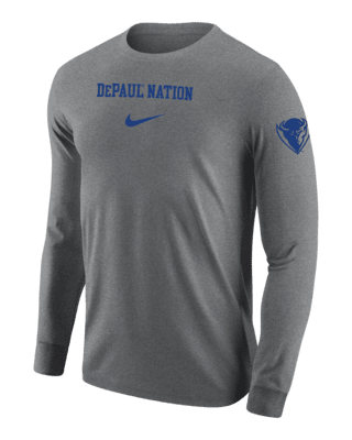 Мужская футболка DePaul Nike College Long-Sleeve