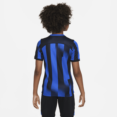 Inter Milan 2023/24 Stadium Home Older Kids' Nike Dri-FIT Football Shirt