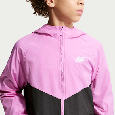 Nike Sportswear Windrunner Older Kids' Hooded Repel Jacket