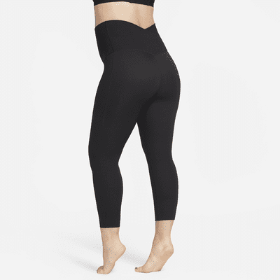 Nike Zenvy (M) Women's Gentle-Support High-Waisted 7/8 Leggings with Pockets (Maternity)