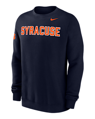 Мужской свитшот Syracuse Club Fleece Nike College Crew-Neck