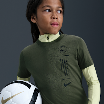 Paris Saint-Germain Nike Football-T-shirt til større børn