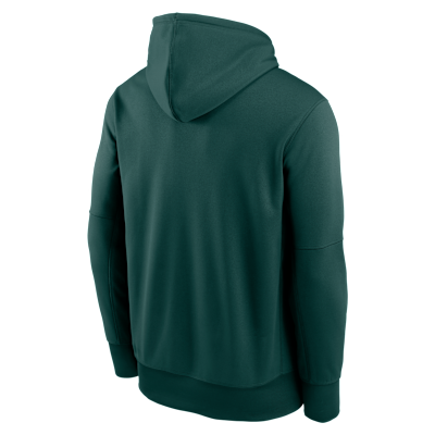 Michigan State Team Stacked Men’s Nike Therma College Pullover Hoodie