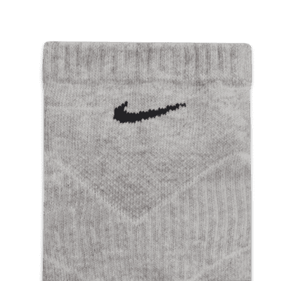 Nike Performance Kids' Cushioned No-Show Socks (3 Pairs)