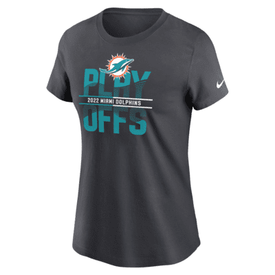 FOCO Miami Dolphins NFL Womens Cold Shoulder T-Shirt