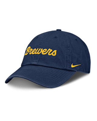 Мужские  Milwaukee Brewers Club Men’s Nike MLB Adjustable Hat