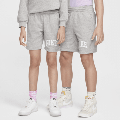 Nike Sportswear Club Big Kids' French Terry Shorts