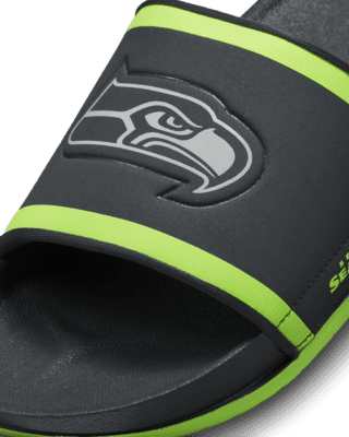 Nike Seattle Seahawks Off-Court Wordmark Slide Sandals