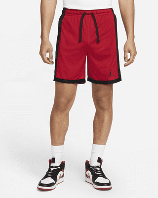 nike shorts red black