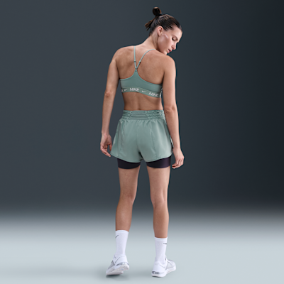 Nike One Women's Dri-FIT Mid-Rise 3" Brief-Lined Shorts