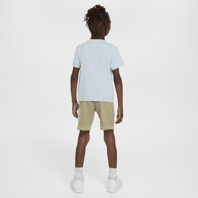 Nike Sportswear Reimagine Little Kids' French Terry Shorts Set