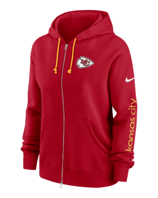 Женское худи Kansas City Chiefs Phoenix Nike NFL Full-Zip Hoodie