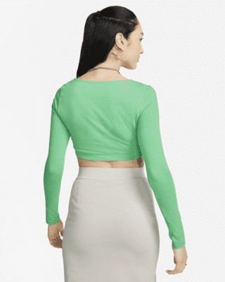 Sportswear Women's Long-Sleeve Crop Top. Nike.com