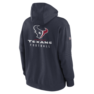 Houston Texans Sideline Club Men's Nike NFL Pullover Hoodie