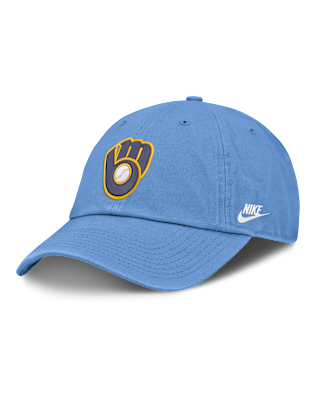 Мужские  Milwaukee Brewers Cooperstown Club Men’s Nike MLB Adjustable Hat