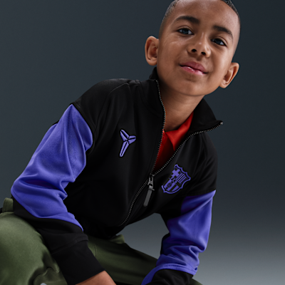 Segunda equipación Academy Pro FC Barcelona Chaqueta de fútbol Kobe Dri-FIT Anthem - Niño/a