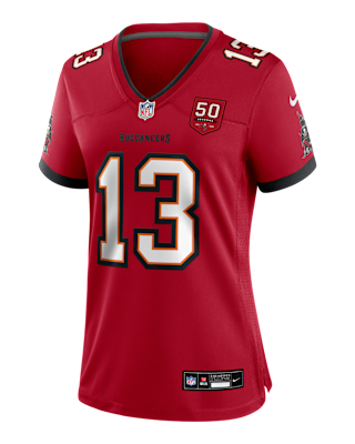 Женские джерси Mike Evans Tampa Bay Buccaneers 50th Anniversary Women’s Nike NFL Game Jersey