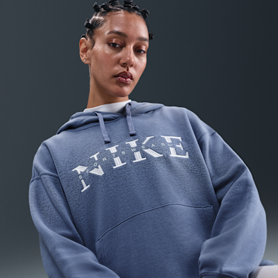 Sudadera con gorro sin cierre oversized para mujer Nike Sportswear Phoenix Fleece
