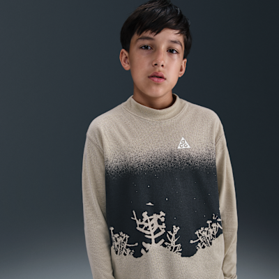 Nike ACG Big Kid's Long-Sleeve Waffle Top