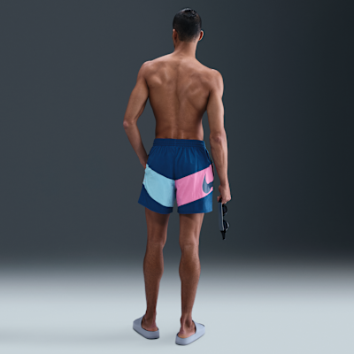 Shorts de voleibol de 13 cm para hombre Nike Swim Multi-Logo Vortex