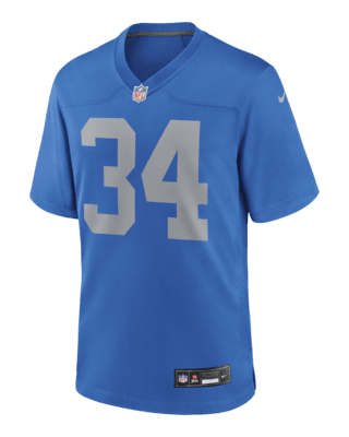 Мужские джерси Alex Anzalone Detroit Lions Nike NFL Game Football Jersey для футбола