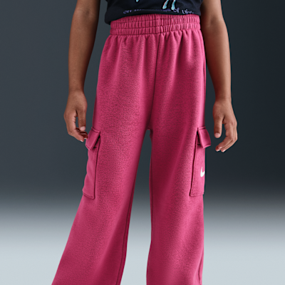 Nike Essentials Little Kids' Graphic Crew and Cargo Pants Set