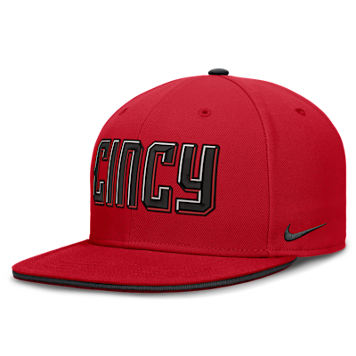 Cincinnati Reds City Connect True Men's Nike Dri-FIT MLB Fitted Hat from Nike - $44