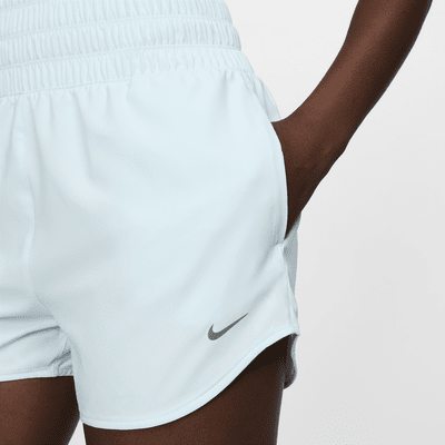 Shorts con forro de ropa interior Dri-FIT de tiro ultraalto de 8 cm para mujer Nike One