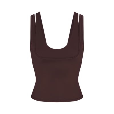 NikeSKIMS Matte Women's Double-Strap Scoop Tank Top