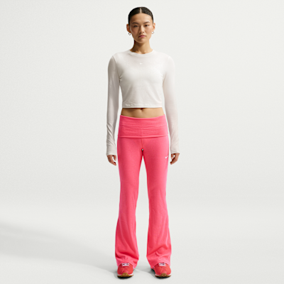Nike Sportswear Chill Knit Women's Mid-Rise Tight Ribbed Pants