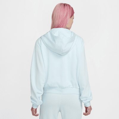 Nike Sportswear Chill Terry ruimvallende hoodie van sweatstof met rits voor dames