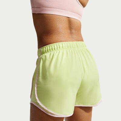 Shorts de correr Dri-FIT de tiro medio con forro de ropa interior para mujer Nike Tempo