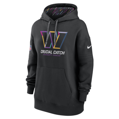 Washington Commanders Crucial Catch Club Women's Nike NFL Pullover Hoodie