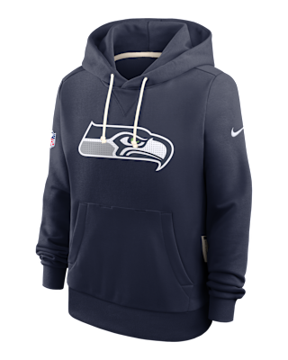 Женское худи Seattle Seahawks Sideline Nike Dri-FIT NFL Pullover Hoodie