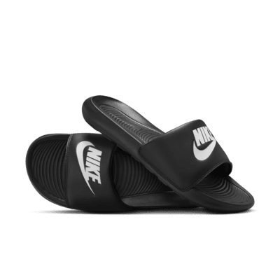 Nike Calm Black Slide Sandals | Zumiez