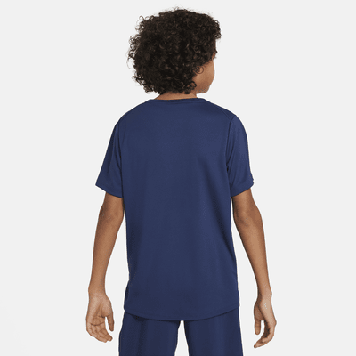 Nike Dri-FIT Miler Older Kids' (Boys') Short-Sleeve Training Top. Nike RO