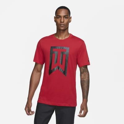 red golf t-shirt