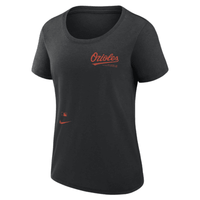 Playera Nike Dri-FIT de la MLB para mujer Baltimore Orioles Authentic ...