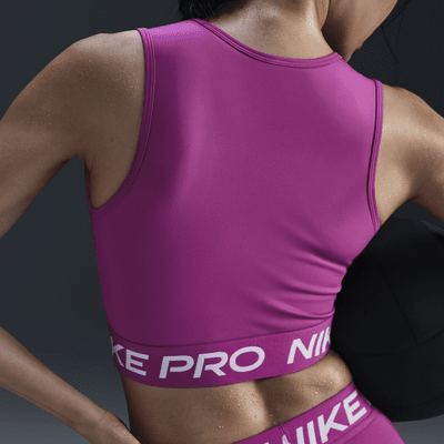 Camiseta de tirantes Dri-FIT cropped para mujer Nike Pro