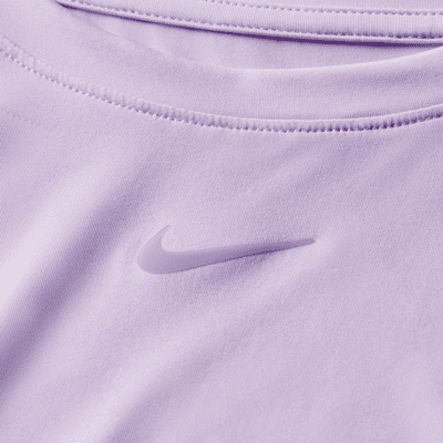 Camiseta de tirantes Dri-FIT cropped para mujer Nike One Classic