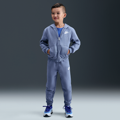 Nike Full-Zip Club Set Little Kids 2-Piece Hoodie Set
